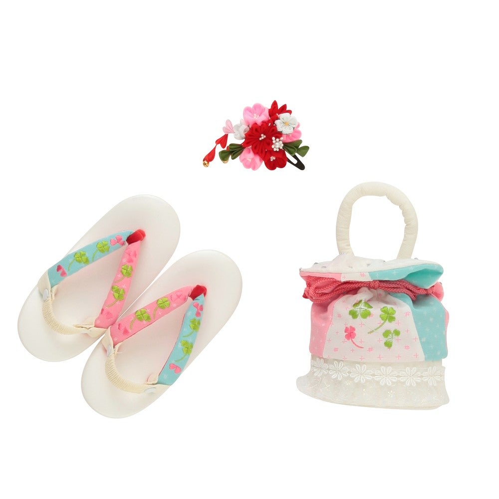 [レンタル] 七五三/節句 合繊 被布コートセット 3歳女の子 式部浪漫の宅配レンタル - 4