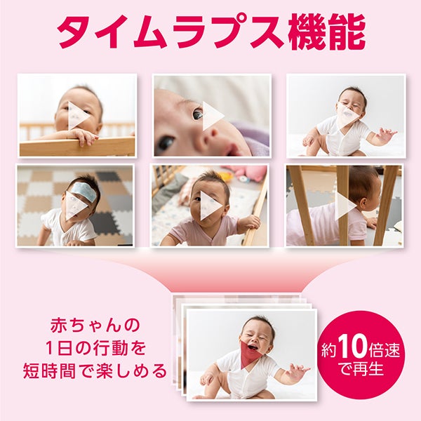 [レンタル] パナソニック ホームシステム ベビーカメラ KX-HBC200-W - 5