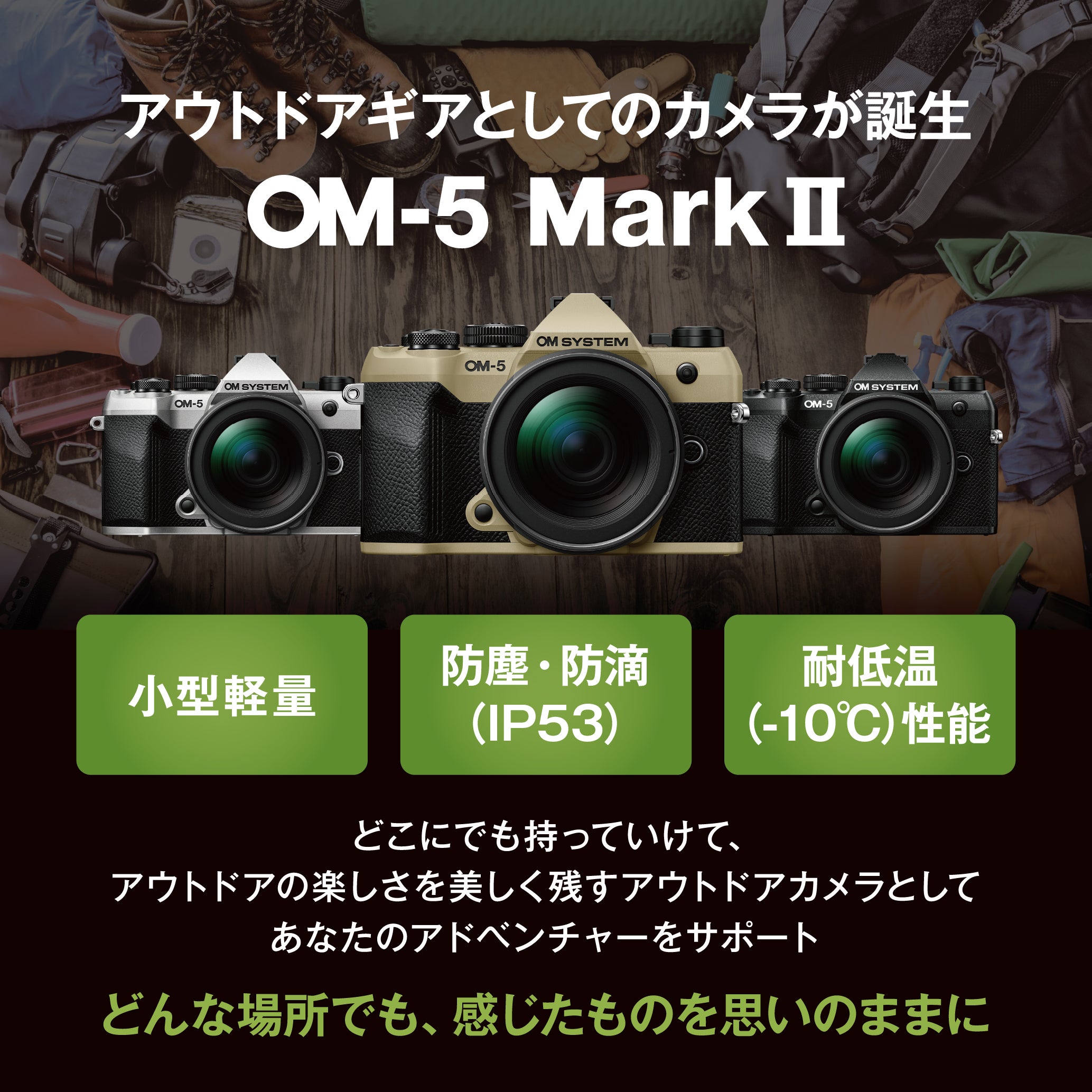 [レンタル] OM SYSTEM OM-5 Mark II ボディ ミラーレス一眼 - 14