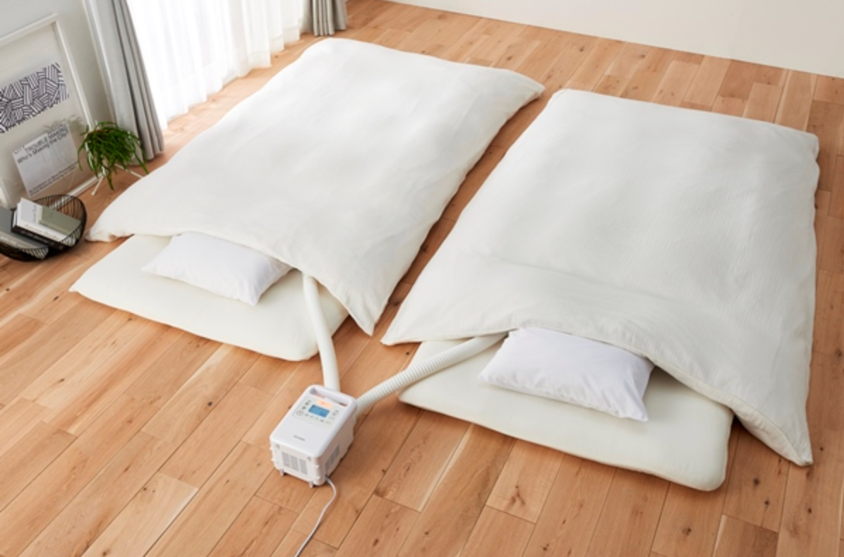 [レンタル] アイリスオーヤマ ふとん乾燥機 カラリエ ハイパワーツインノズル ホワイト FK-WH1-WP - 4