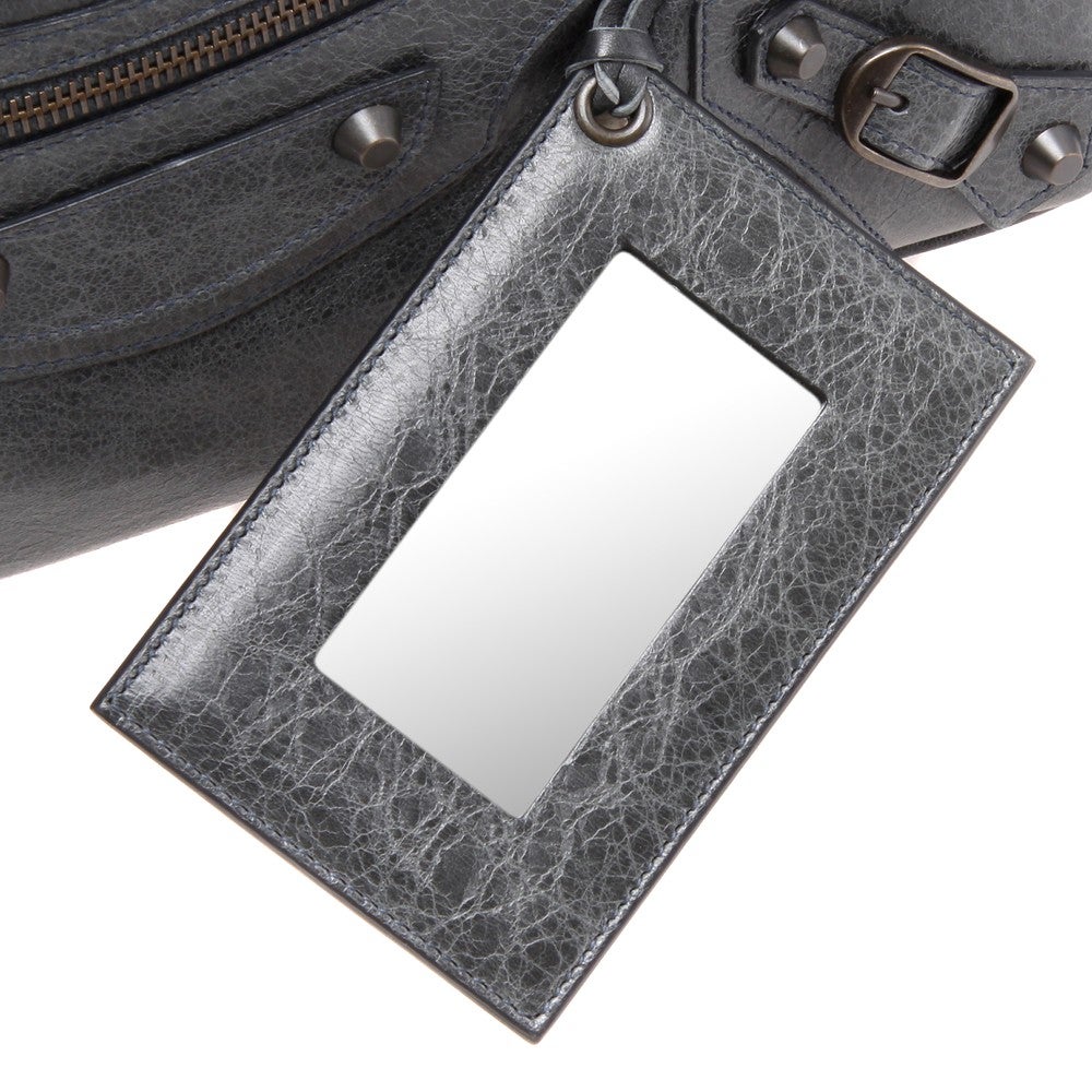 [レンタル] レディース バレンシアガ ファースト CLASSIC FIRST レザー ハンドバッグ - 5