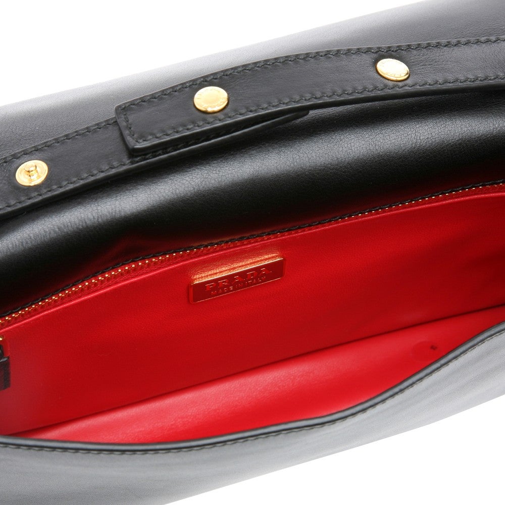 [レンタル] レディース プラダ ヘリテイジ カーフ ショルダーバッグ - 4