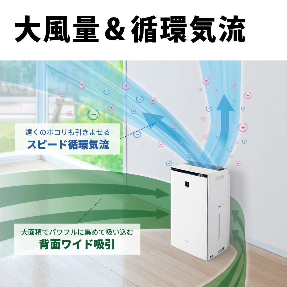 レンタル] シャープ 加湿空気清浄機 プラズマクラスターNEXT KI-SX75