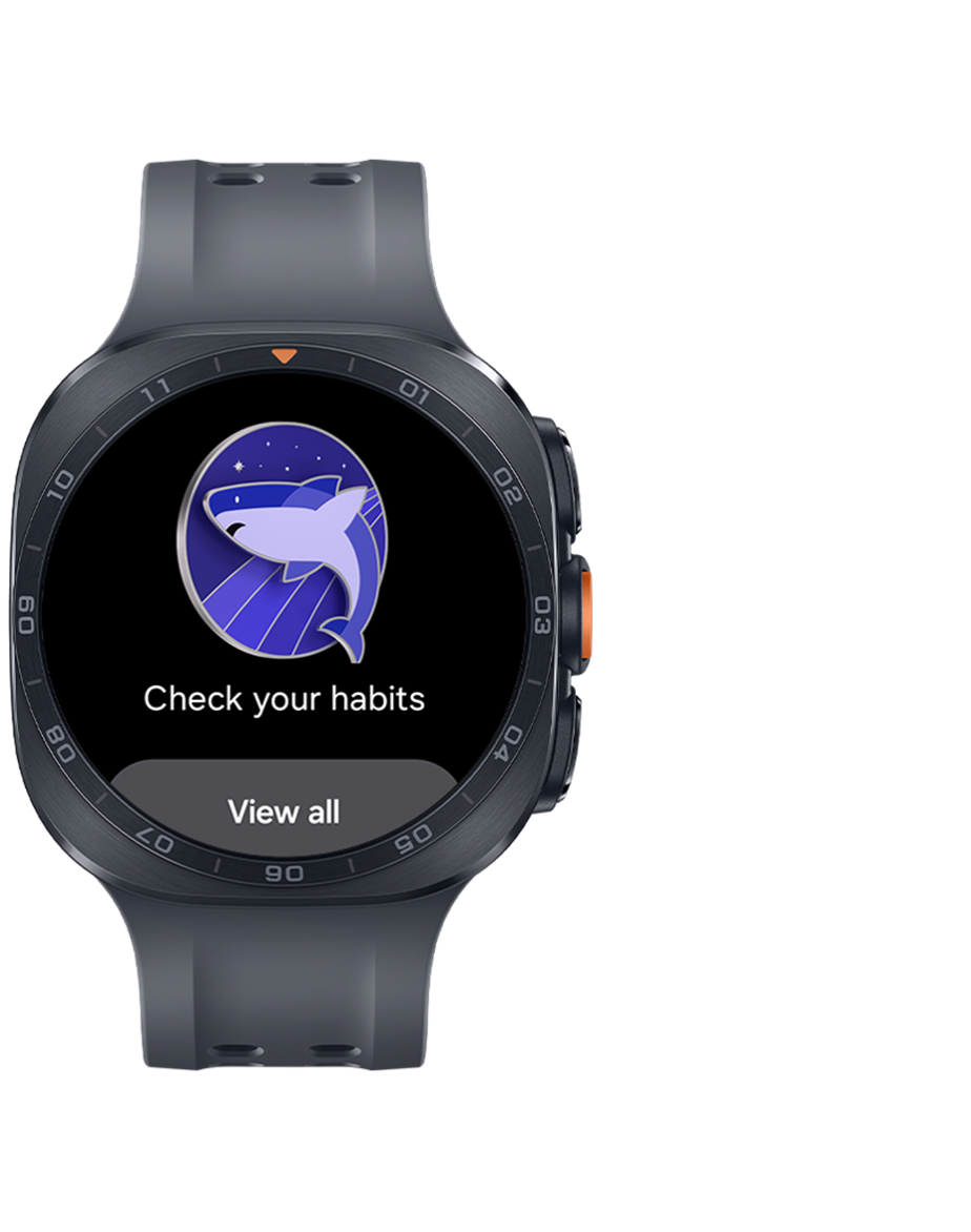 サムスン(Samsung) Galaxy Watch Ultra2(LTE, 47mm) 習慣チェック 画面 - 28