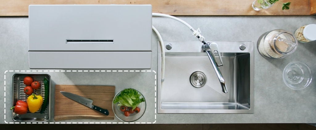 [レンタル] [～食器24点]パナソニック 食器洗い乾燥機 NP-TSK2 分岐水栓対応 2～4人分 - 4