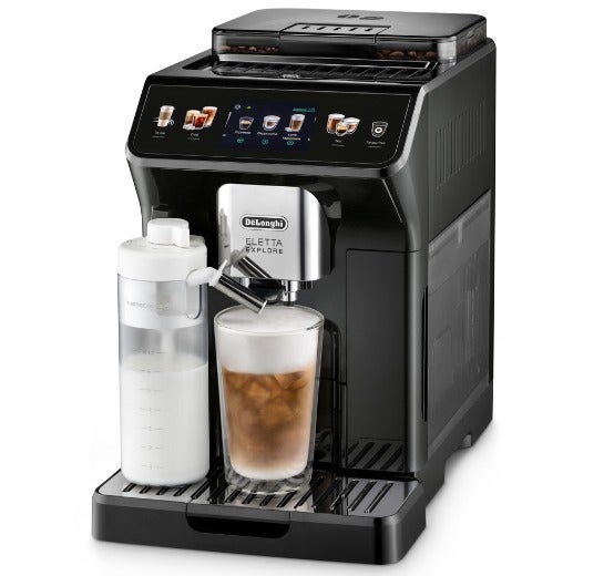 【長期利用向け】デロンギ エレッタ エクスプロア 全自動コーヒーマシン ECAM45055G