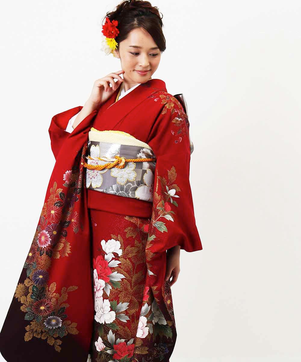[レンタル] 【対応身長160-175cm】レンタル振袖フルセット-125の宅配レンタル - 4