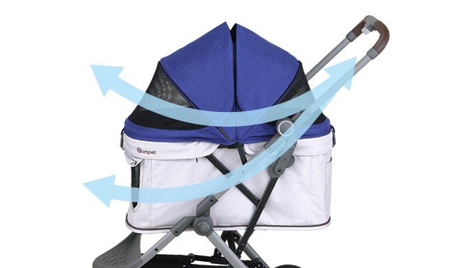 [レンタル] コンビ ペット用カート ルルテイル - 7