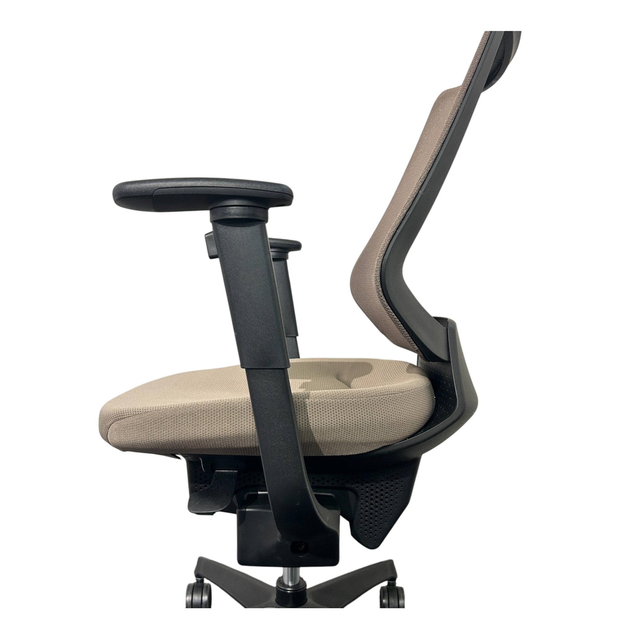 [レンタル] コクヨ オフィスチェア ing ハイバック 可動肘 ダークグレージュ ブラック CRS-G3402E6 - 11