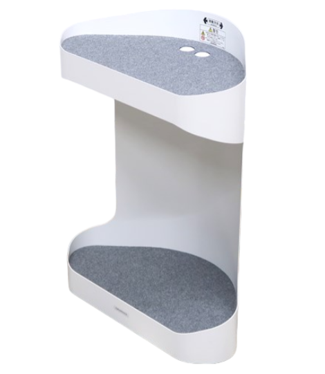 オカムラ ライブスワゴン コーナー用 電源付 ネオホワイト