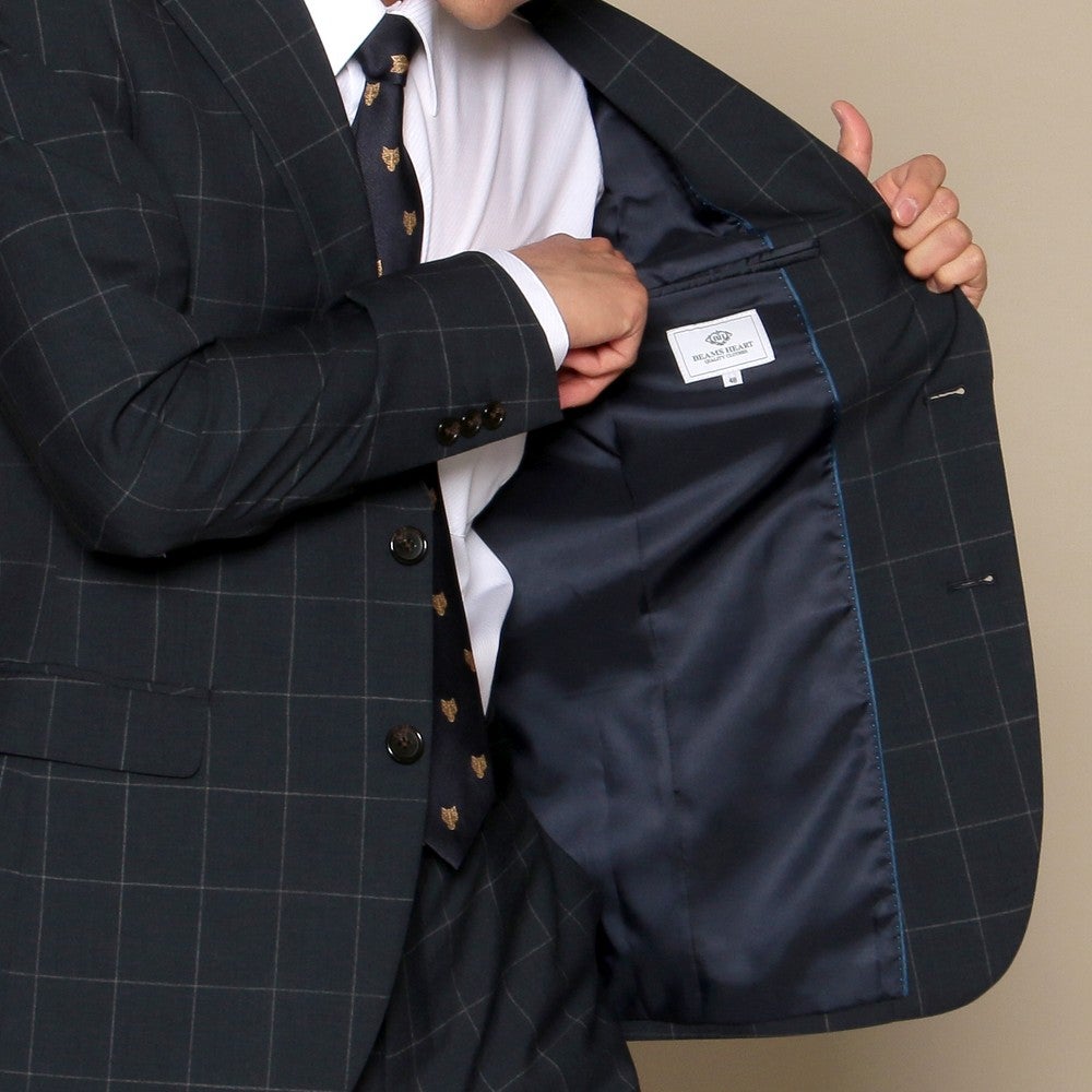 [レンタル] ビームス ウィンドウペン メンズスーツ2点セット(ジャケット+パンツ)の宅配レンタル - 4