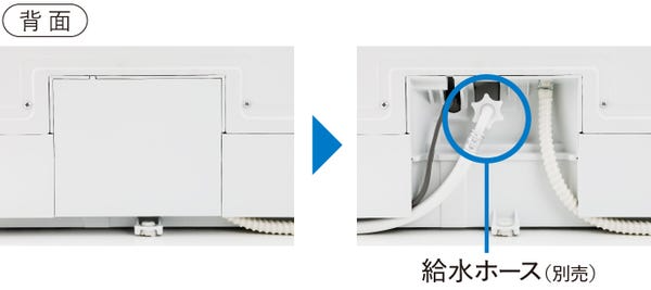 [レンタル] 【長期利用向け】 [～食器24点]パナソニック スリム食器洗い乾燥機 NP-TSP1 工事不要 タンク式 4人分 - 4