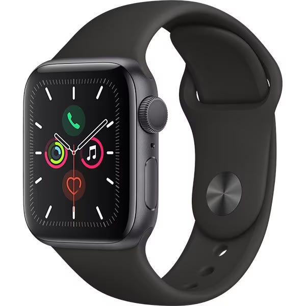 レンタル] Apple Watch Series 5 GPS 40mm スペースグレイ - Rentio  