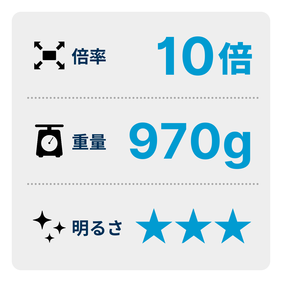 [レンタル] [倍率10倍] Bushnell (ブッシュネル) レガシー10 双眼鏡 - 3