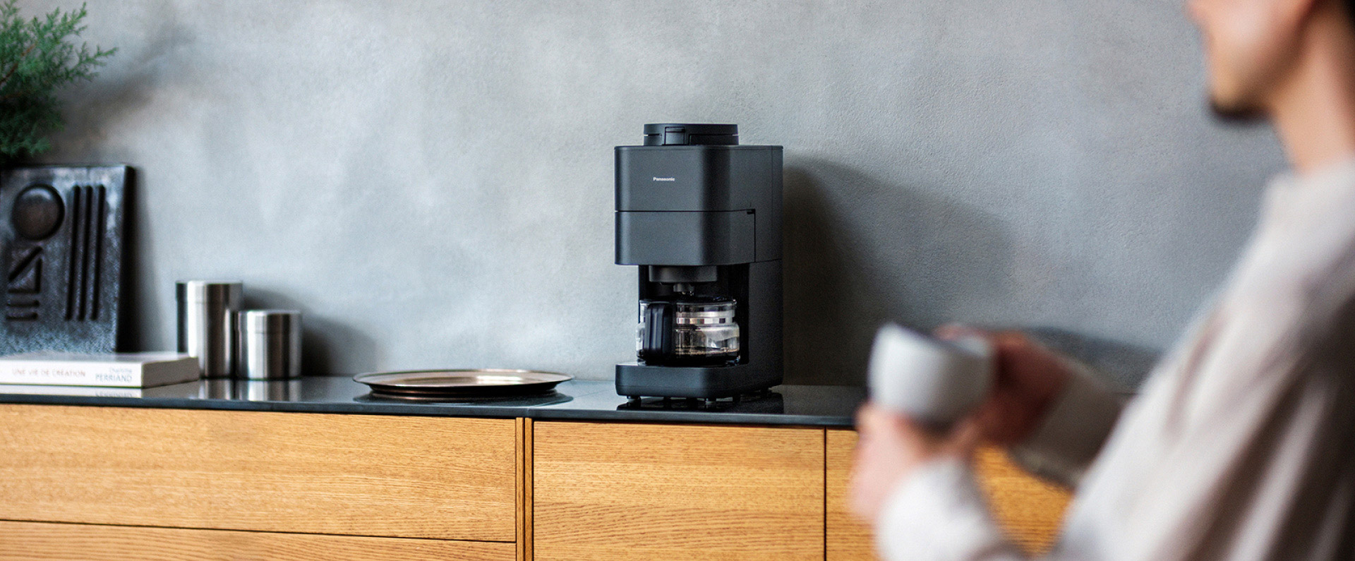 レンタル] パナソニック NC-A58-K 全自動コーヒーメーカー - Rentio