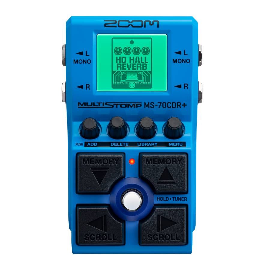 [レンタル] ズーム MS-70CDR+ マルチストンプエフェクター