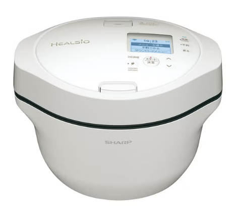 [レンタル] 【長期利用向け】シャープ ヘルシオ ホットクック KN-HW16K 2〜4人用 1.6L容量 ホワイト
