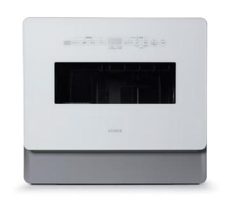 [レンタル] [新品][～食器36点]シロカ(siroca) 2WAY食器洗い乾燥機 大人数向け SS-MA351 工事不要 自動給水式 分岐水栓対応 - 2