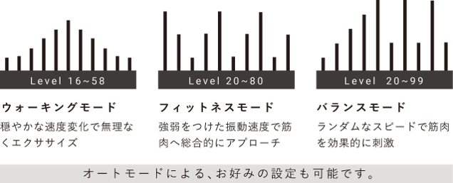 MYTREX W FIT PRO 振動3モード ウォーキング・フィットネス・バランス - 7