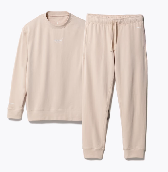 【美品】TENTIAL BAKUNE スウェット上下セット XSベージュ レンタル] TENTIAL BAKUNE 上下セット（スウェットシャツ