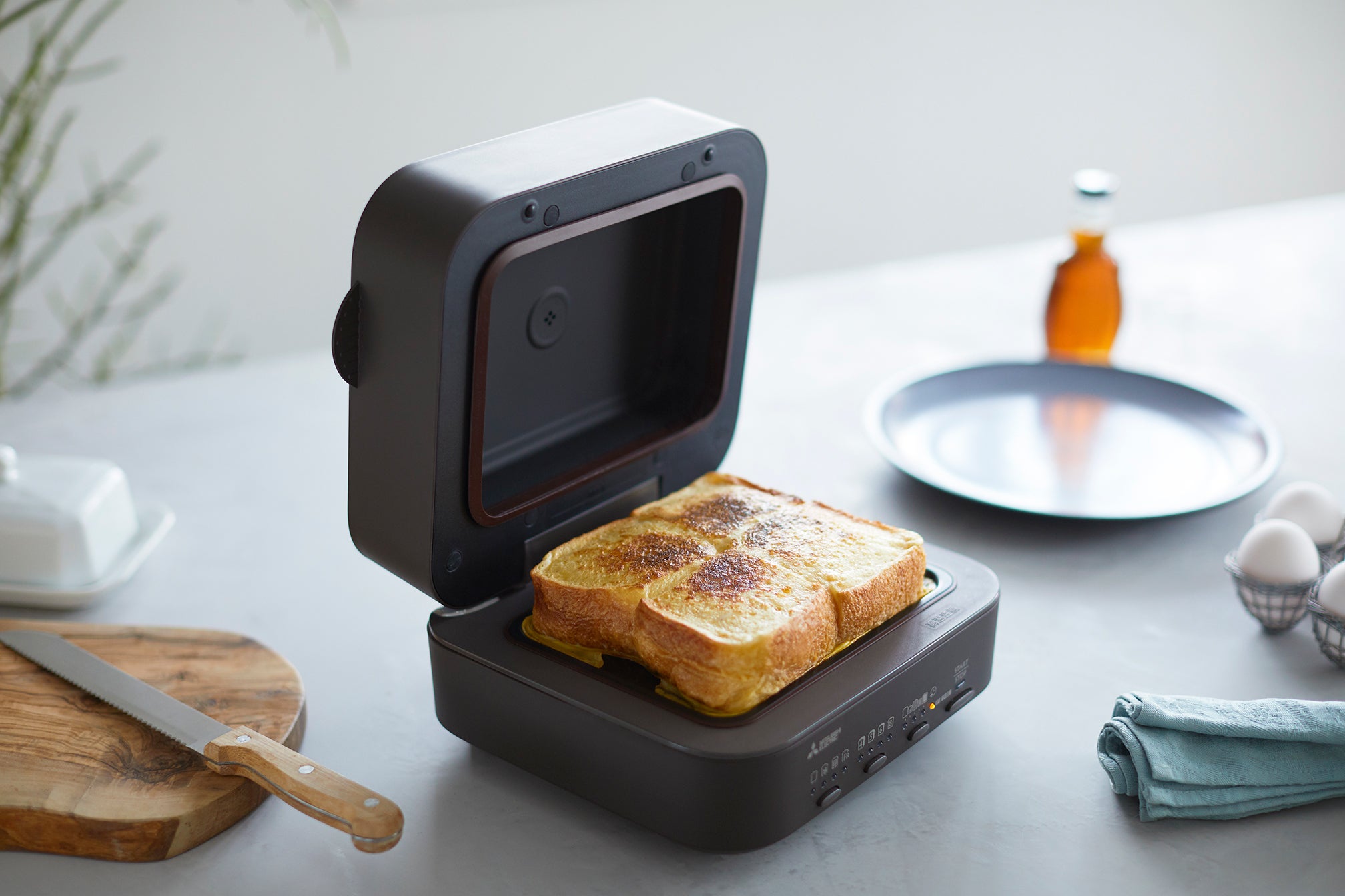 レンタル] [1枚焼き]三菱電機 ブレッドオーブン トースター TO-ST1-T