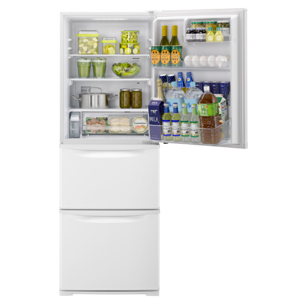 [レンタル] [335L][二人暮らし向け][左開き]パナソニック スリム冷凍冷蔵庫 NR-C344CL - 3