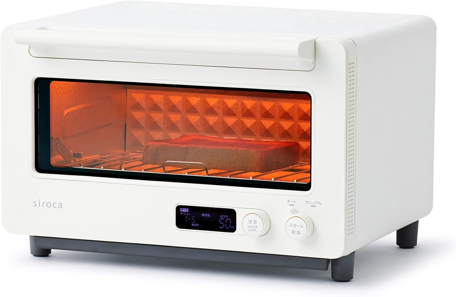 [レンタル] シロカ すばやきトースター ST-2D451 ホワイト