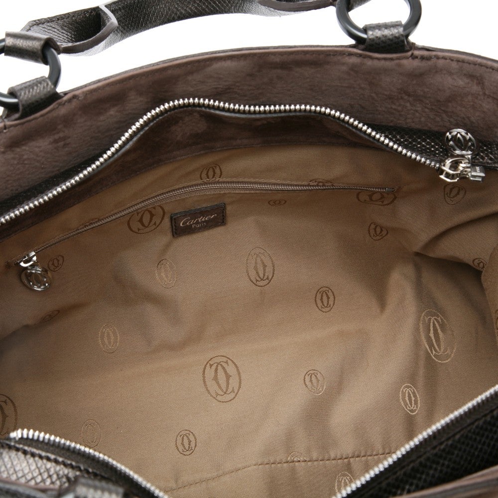 [レンタル] レディース カルティエ カーフ マルチェロ ハンドバッグ - 5