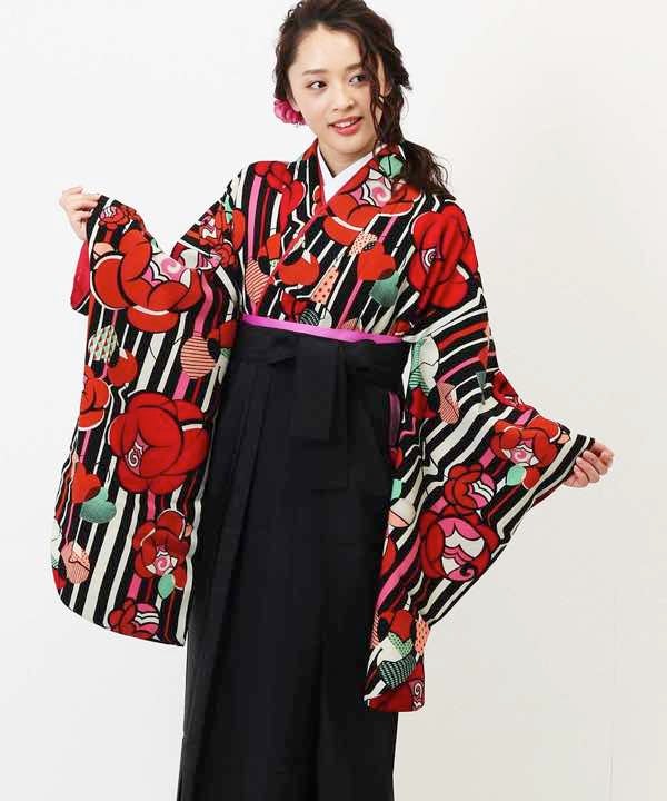 [レンタル] 【対応身長157cm～165cm】卒業式 袴 レンタル フルセット 女性 袴セット-1239の宅配レンタル - 20