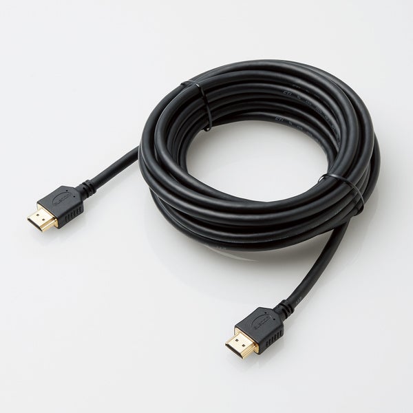 エレコム イーサネット対応ハイスピードHDMIケーブル 5.0m DH-HD14ER50BK