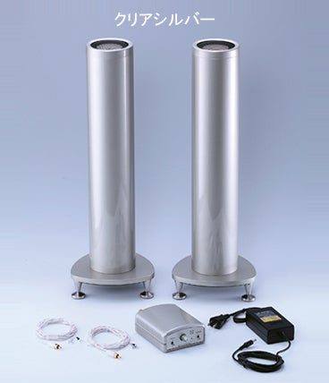 [レンタル] TD-101 mid Towerシルバー (スピーカー2本+アンプセット) - 1