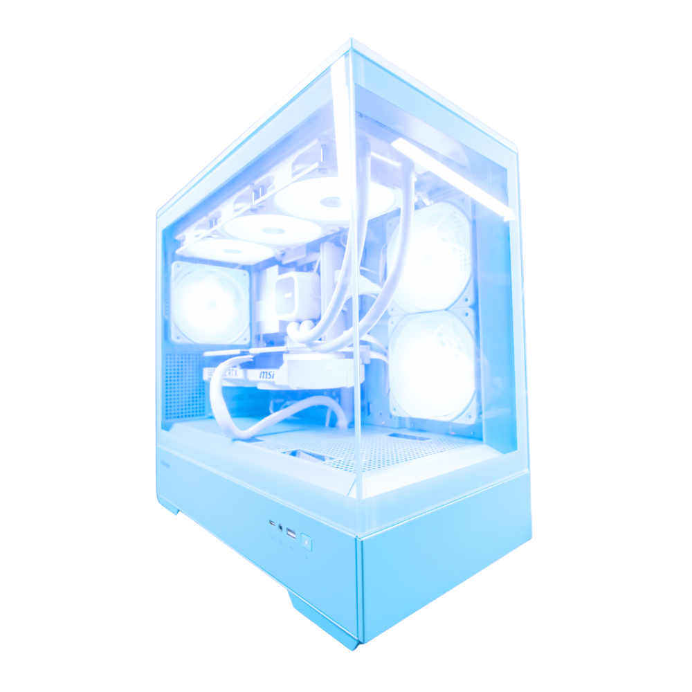 [レンタル] ブルックテックPC GAMEMAN CIEL MINI RTX5070 搭載モデル ゲーミングデスクトップパソコン ミント