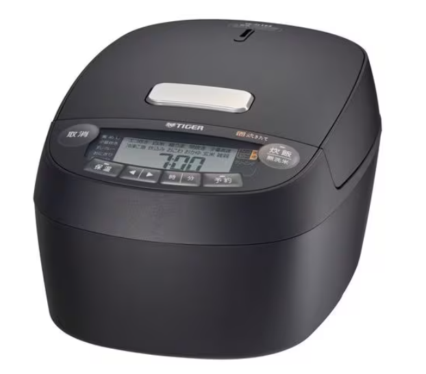[レンタル] [5.5合炊き]タイガー魔法瓶 炊きたてJPV-X100 炊飯器 圧力IH式 オフブラック