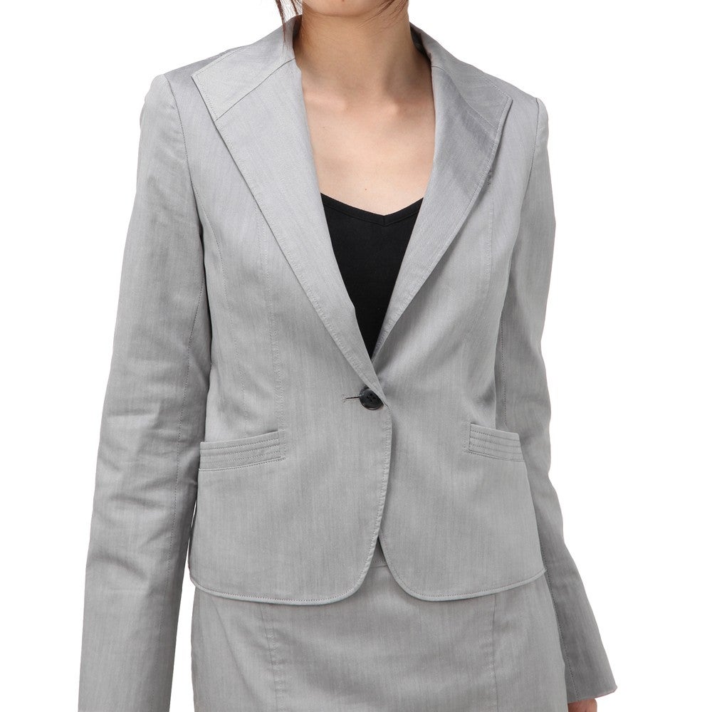 バーバリー　スカートスーツ　スーツ　グレー 楽天市場】グレー（ブランドバーバリー）（スカートスーツ