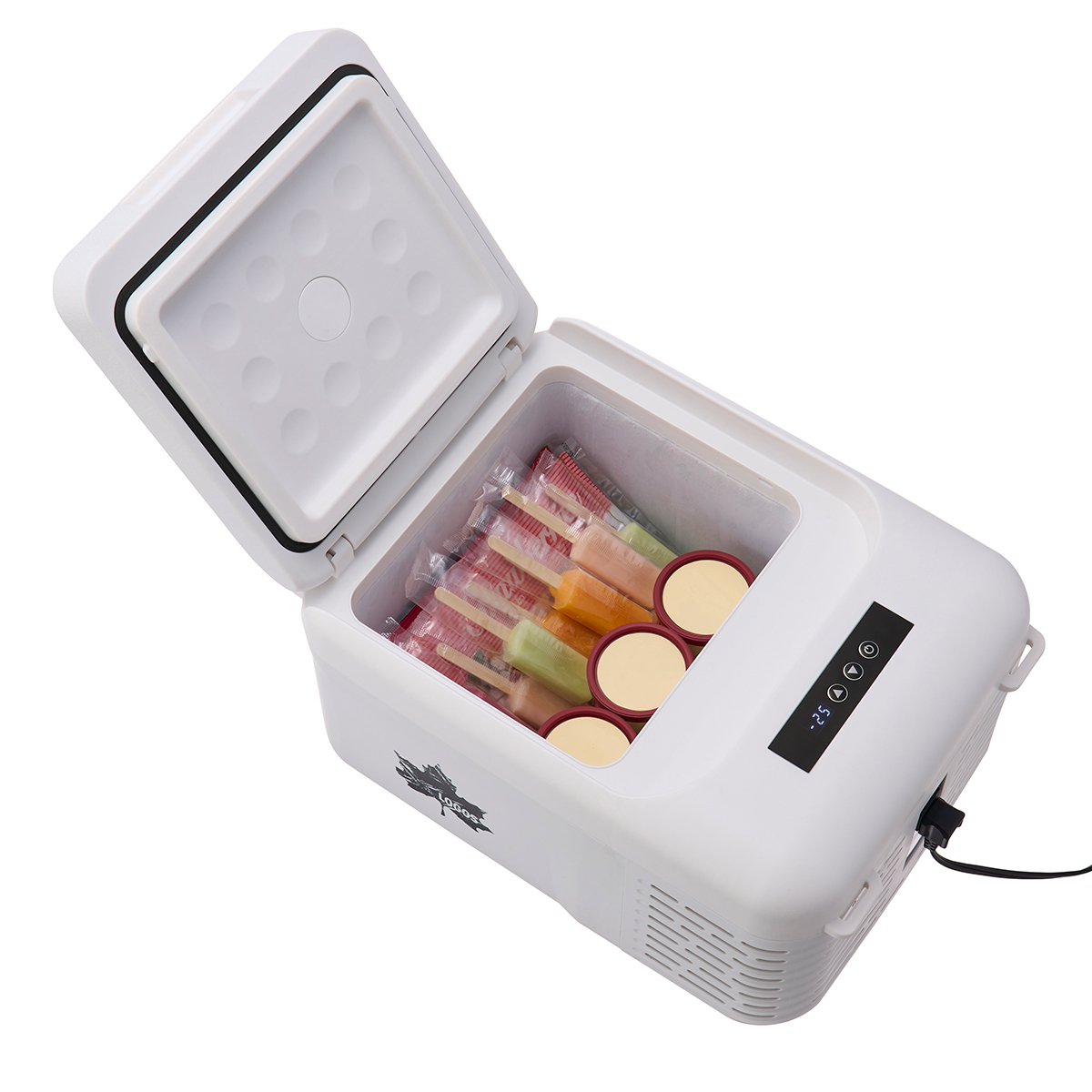 [レンタル] [9L]LOGOS (ロゴス) 氷点下パック ポータブル冷蔵 冷凍庫(AC・DC) - 3