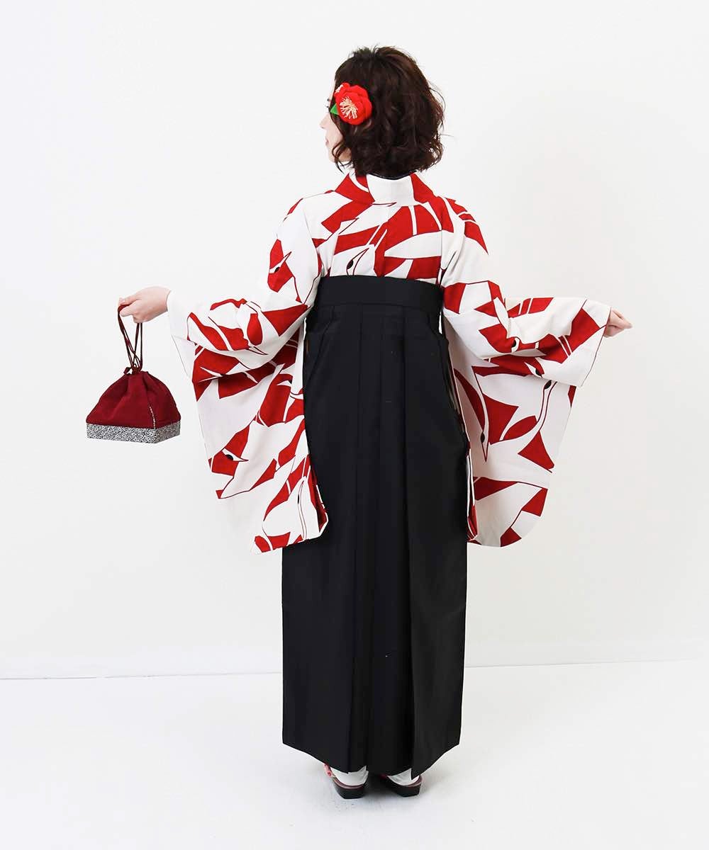 [レンタル] 【対応身長157cm～165cm】卒業式 袴 レンタル フルセット 女性 袴セット-871の宅配レンタル - 8