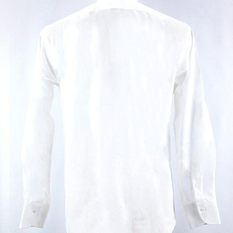 [レンタル] 早稲田屋 メンズワイシャツ 長袖 ボタンダウン 白・ブルー 無地 (Mサイズ / Lサイズ)の宅配レンタル - 3