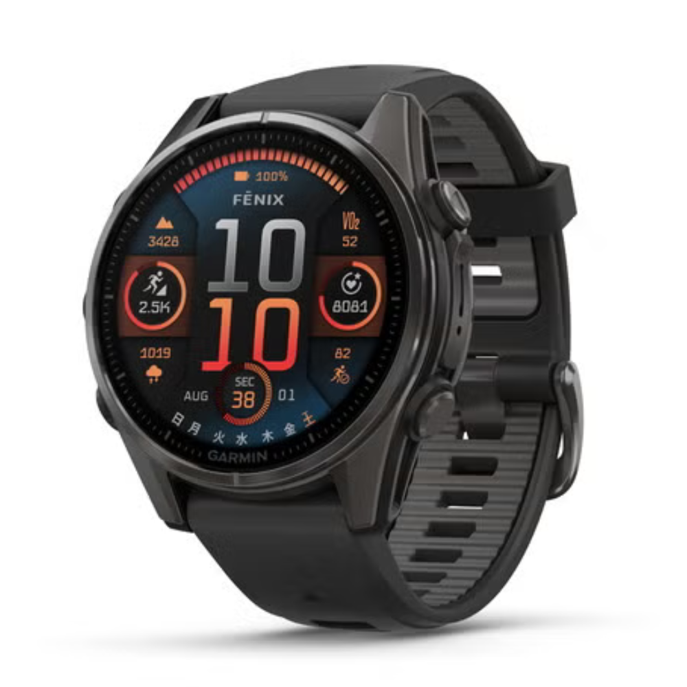 [レンタル] ガーミン(GARMIN) fēnix 8 Sapphire AMOLED 43mm スマートウォッチ