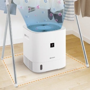 SHARP CV-R60-W 除湿機 デシカント方式 SHARP CV-R60-W シャープ デシカント方式 衣類乾燥除湿機