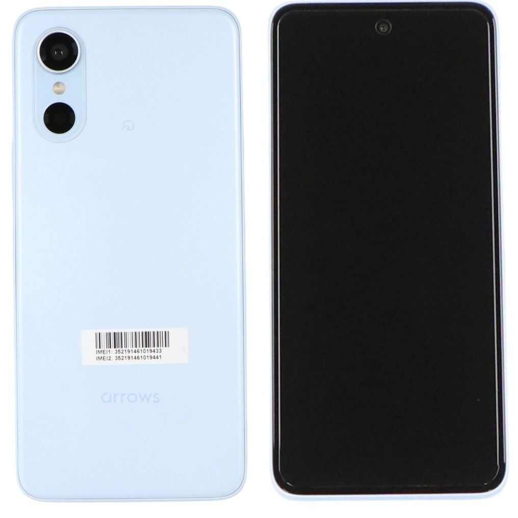 FCNT arrows We3 M09 ライトブルー(… レンタル] FCNT arrows We3 (4GB/64GB) スマートフォン ライトブルー