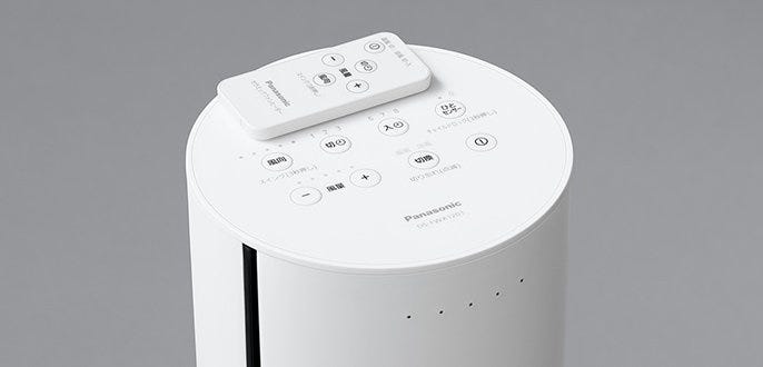 レンタル] Panasonic ナノイーX搭載ファンヒーター Hot&Cool DS