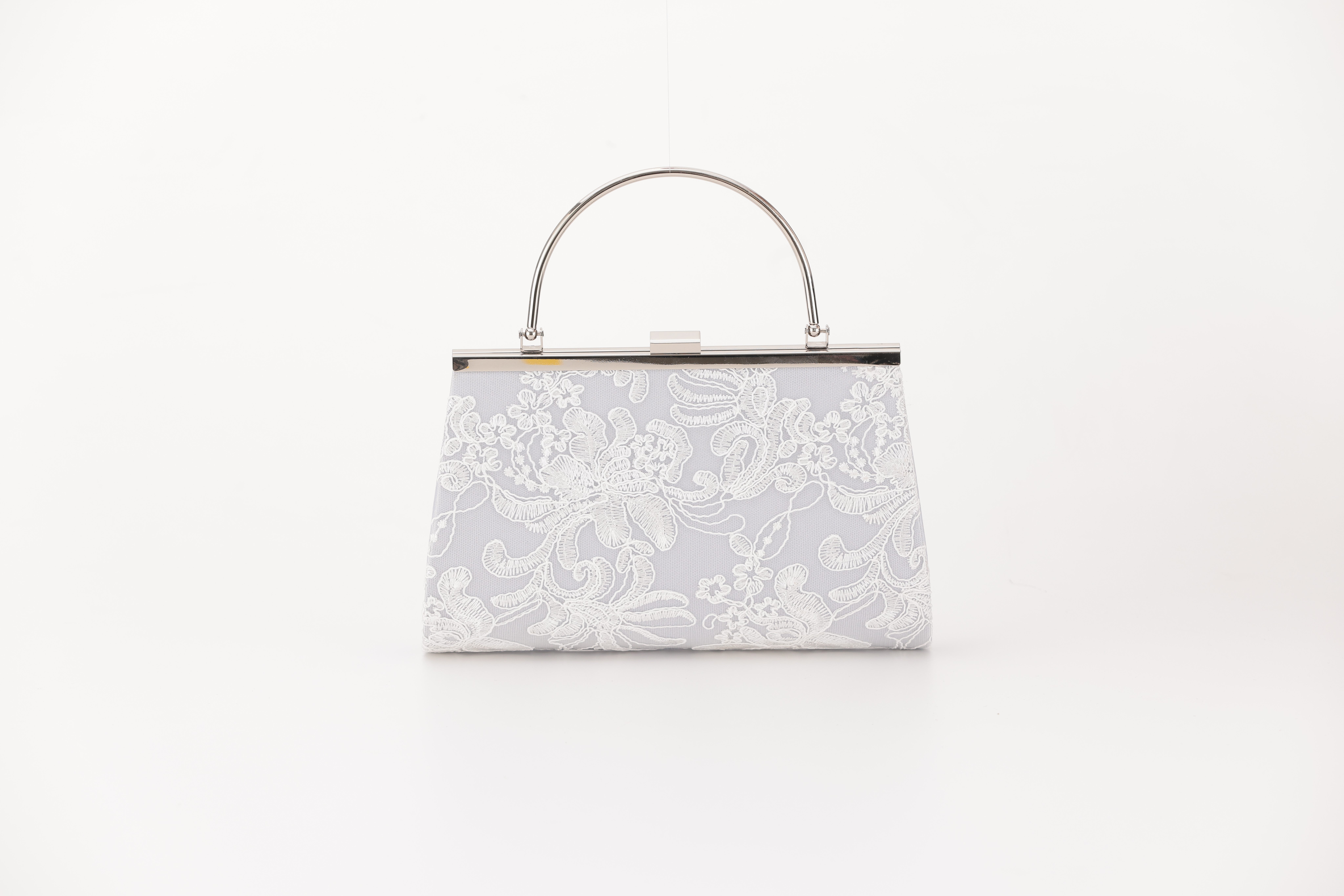 [レンタル] アートマリー 刺繍デザインパーティーバッグ シルバー