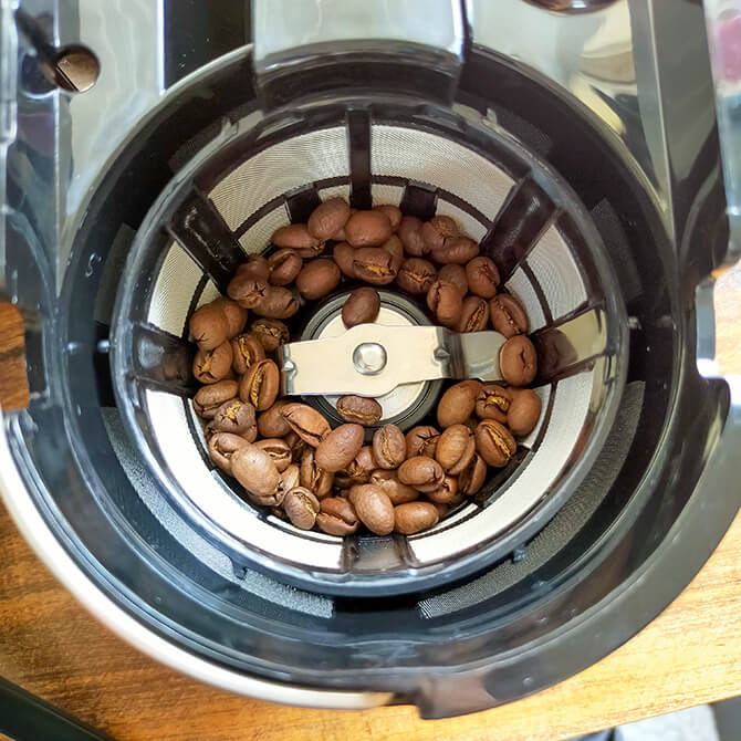 [レンタル] siroca 全自動コーヒーメーカー カフェばこ SC-A371-K 1～4杯 ミル内蔵 - 11