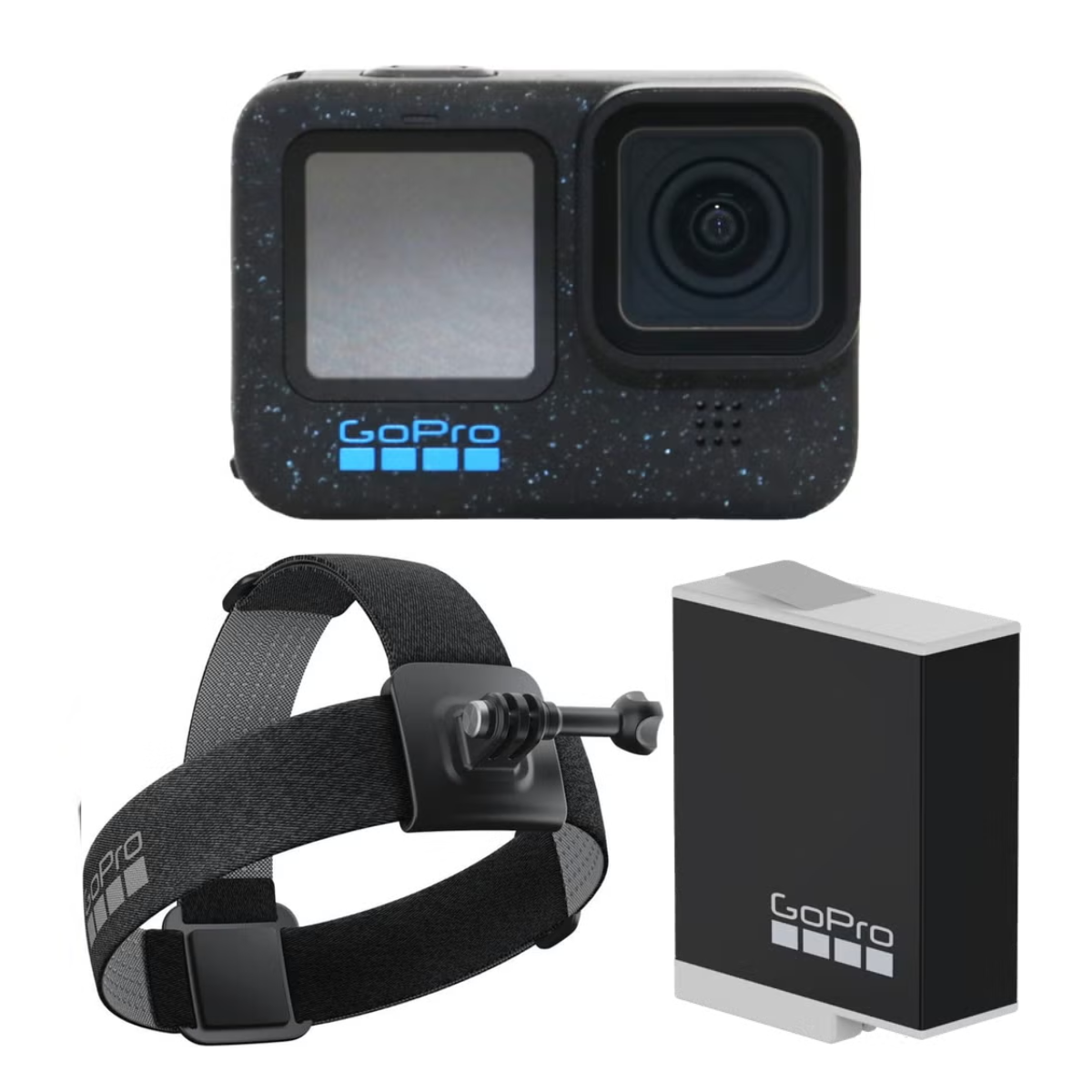 [レンタル] GoPro HERO12 Black スキー・スノーボード向け ハンズフリーセット(防水ハウジング付き)