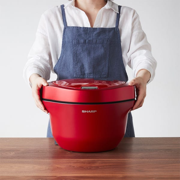 [レンタル] 【長期利用向け】シャープ ヘルシオ ホットクック KN-HW24G 2〜6人用 2.4L容量 ブラック - 6