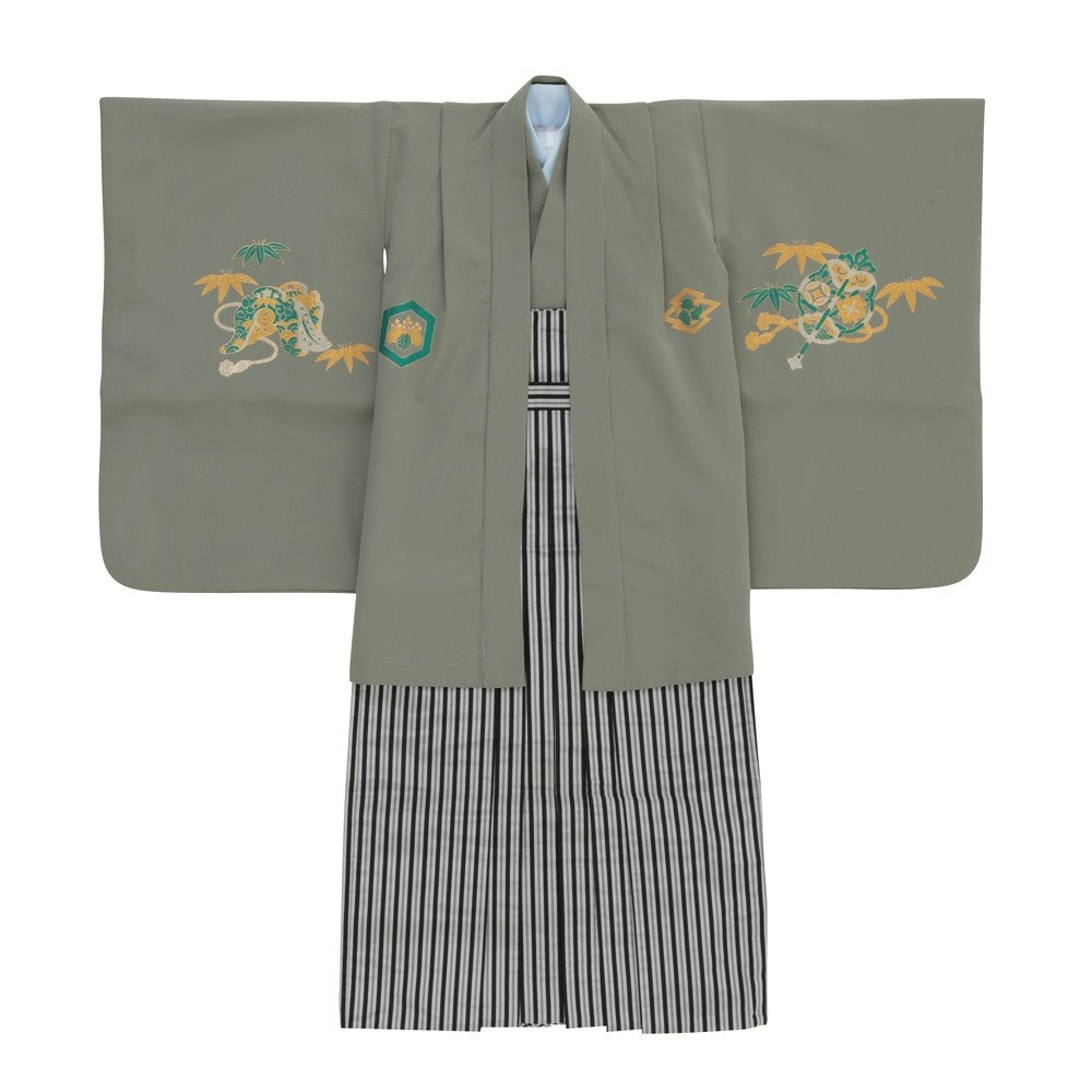 [レンタル] 七五三/節句 袴セット 5歳 男の子 小太鼓 兜の宅配レンタル - 4