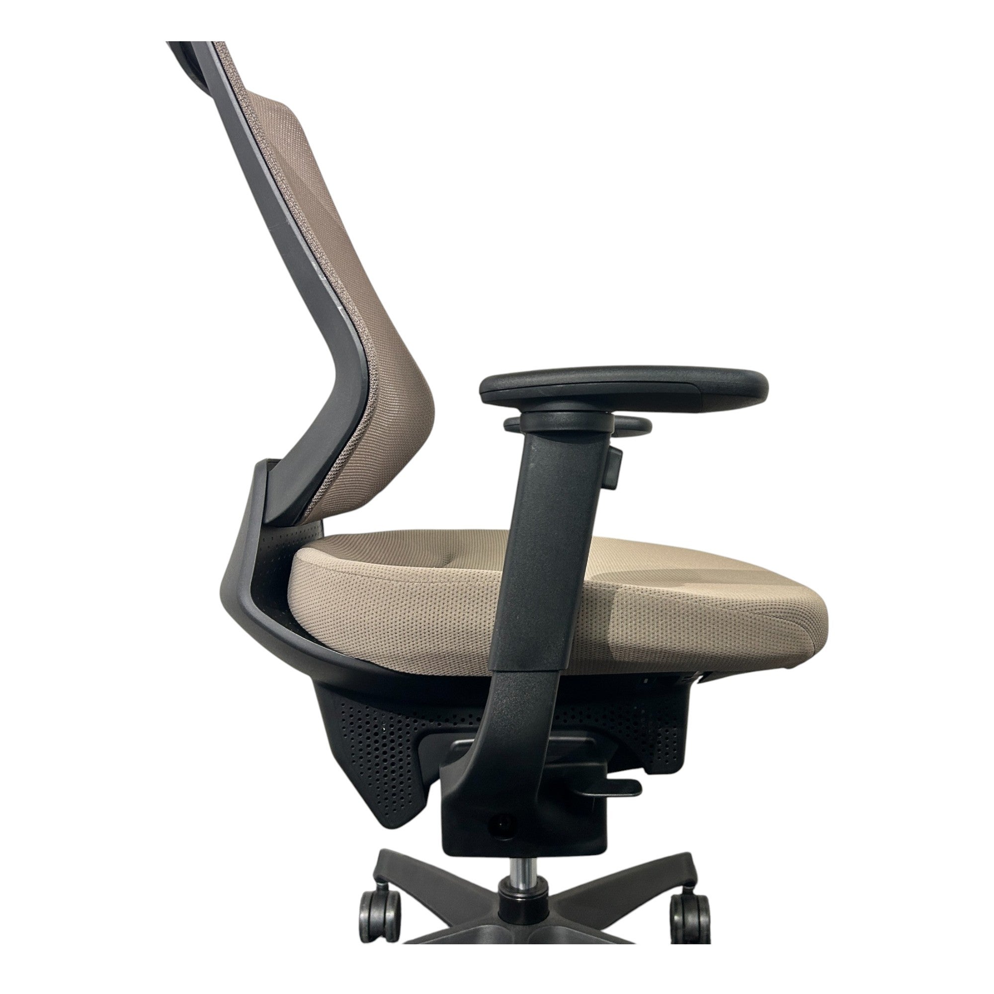 [レンタル] コクヨ オフィスチェア ing ハイバック 可動肘 ダークグレージュ ブラック CRS-G3402E6 - 12