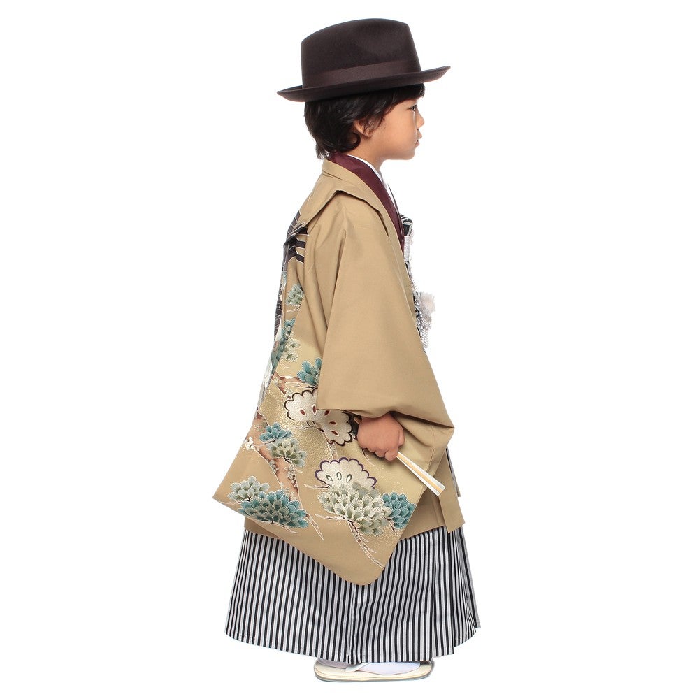 [レンタル] 七五三/節句 袴セット 5歳 男の子 鷹 松の宅配レンタル - 2