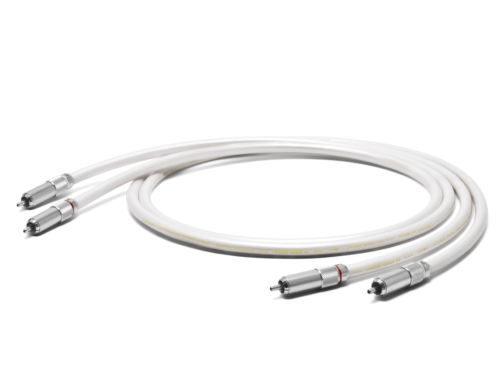 [レンタル] オヤイデ電気 TUNAMI TERZO RR V2 RCAインターコネクトケーブル 1.0mペア - 2