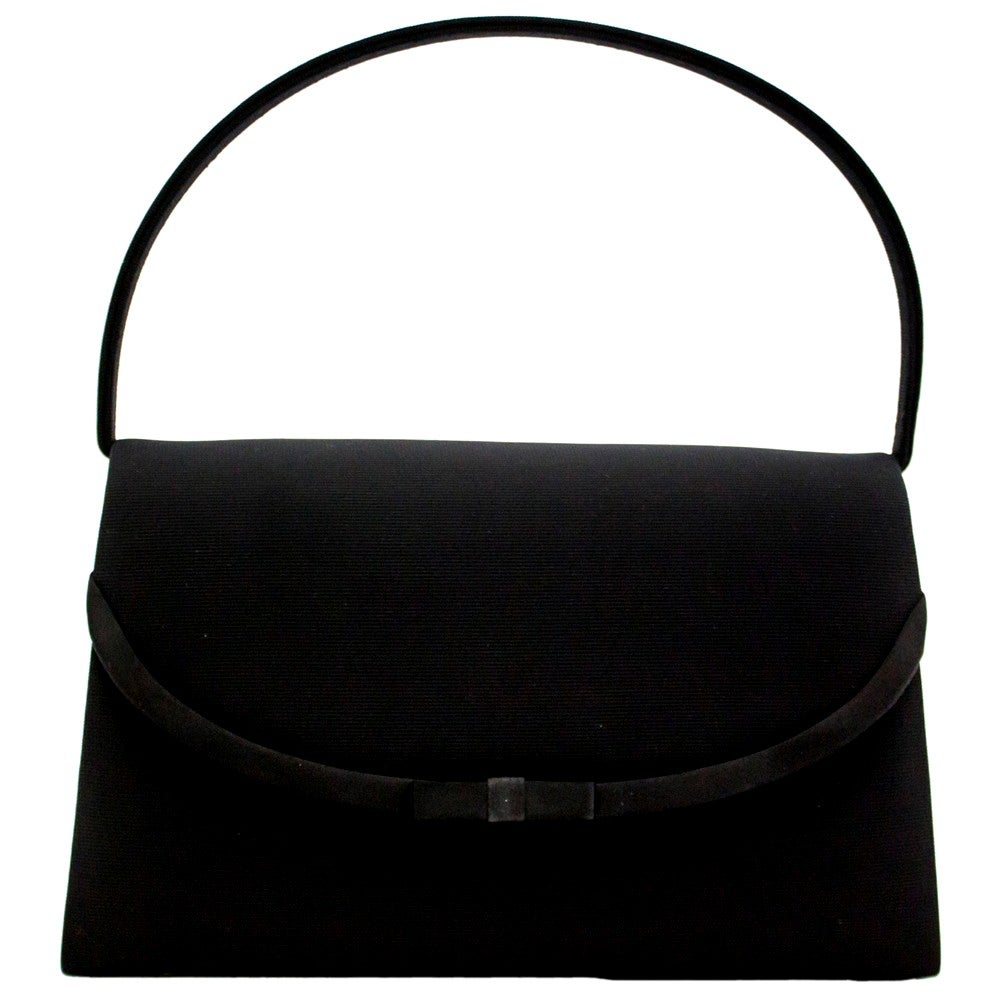 [レンタル] ワンピースーツ6点セット(ジャケット+ワンピース+ハンドバッグ+サブバッグ+ふくさ+パールネックレス) ブラックフォーマルの宅配レンタル - 5